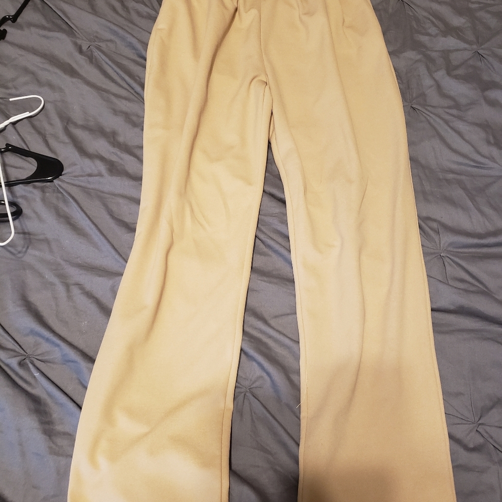 Tan slacks